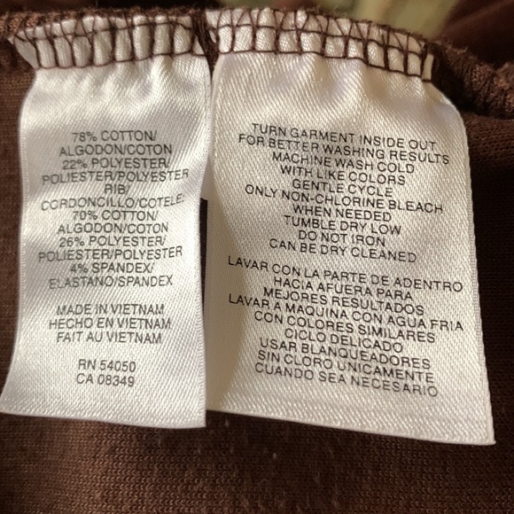 Jones New York cotton velvets blazer. - Picture 8 of 8